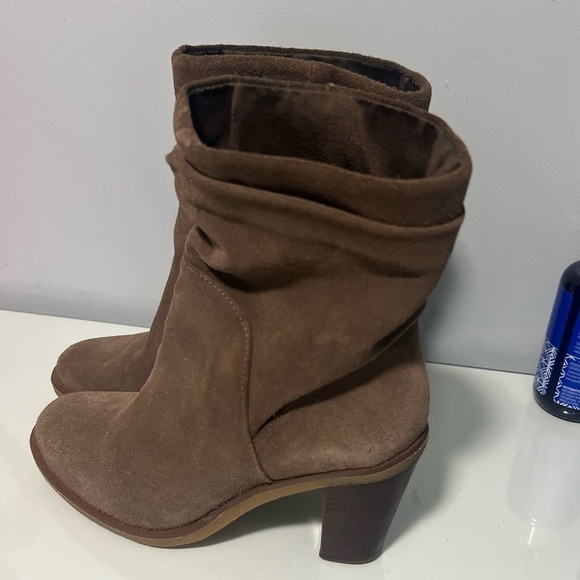 Vince Camuto Brown Ankle Booties